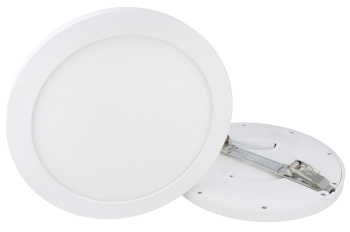 18w LED Aufputz Panel Easy fix Aura warmweiß 2700k rund dimmbar