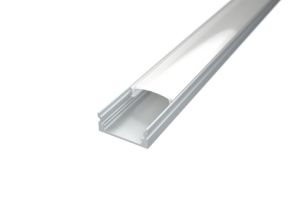 LED Alu Profil Standard 1 S-1709 inkl. Abdeckung matt 2000mm