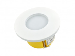 extra Abdeckung rund weiß f. 3w Einbauleuchte