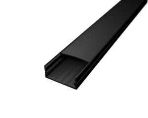LED Aluprofil Standard 2 S-2310 schwarz edition 2000mm