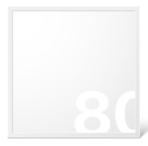 40w LED Panel 62x62cm, Neutralweiß 4000K, kein Flimmern