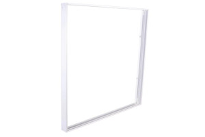 Aufputzrahmen für Panele 62x62 weiß 43mm