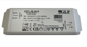 24v 50w GTPC-50-24-D MM Möbeleinbau Netzteil direkt primär dimmbar