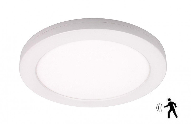 18w LED Auftputz-Panel Warmweiss Rund mit Bewegungsmelder