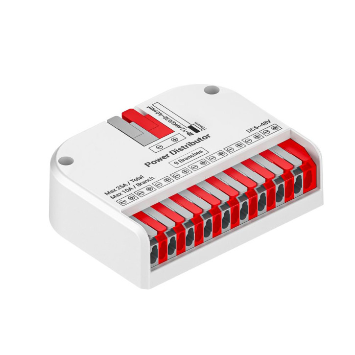 Verteiler Powersplitter für SMD und COB PCB LED Streifen 2 Polig